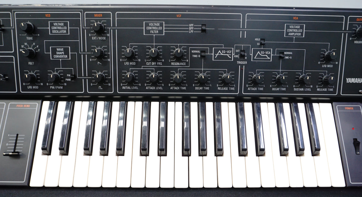 ∀ YAMAHA CS-10 SYNTHESIZER シンセサイザー ヤマハ YAMAHA CS-10 Analog Synthesizer 1977 | HQ DEMO