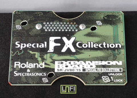Roland & Spectrasonics SR-JV80-15 Special FX Collection JV-1080 JV-2080