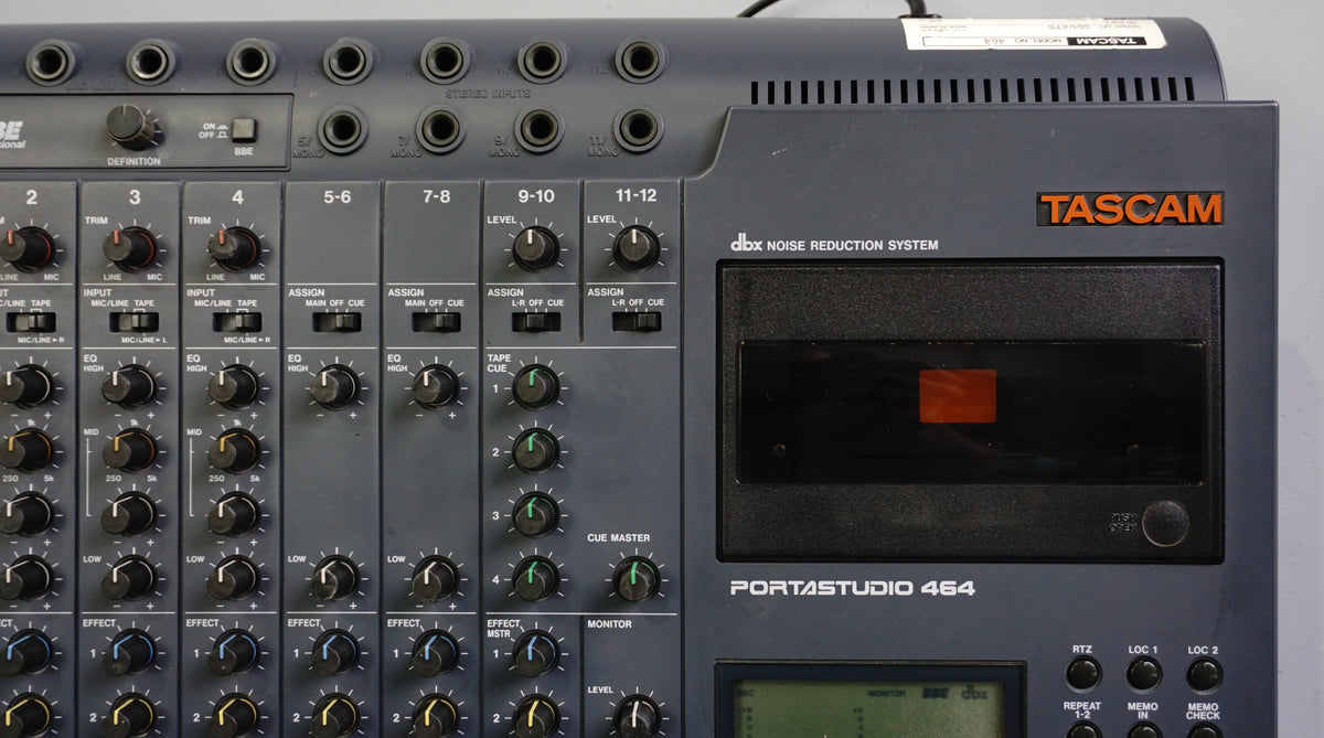 Tascam Portastudio 464 Vintage 4 Track Multitrack Cassette Tascam Portastudio 464 Vintage 4 Track Multitrack Cassette