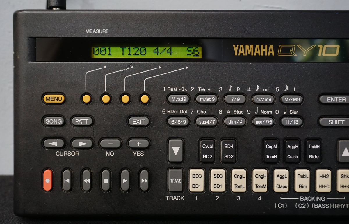 Yamaha QY10 90's Mini Portable Synthesiser & Sequencer – LOFI Music