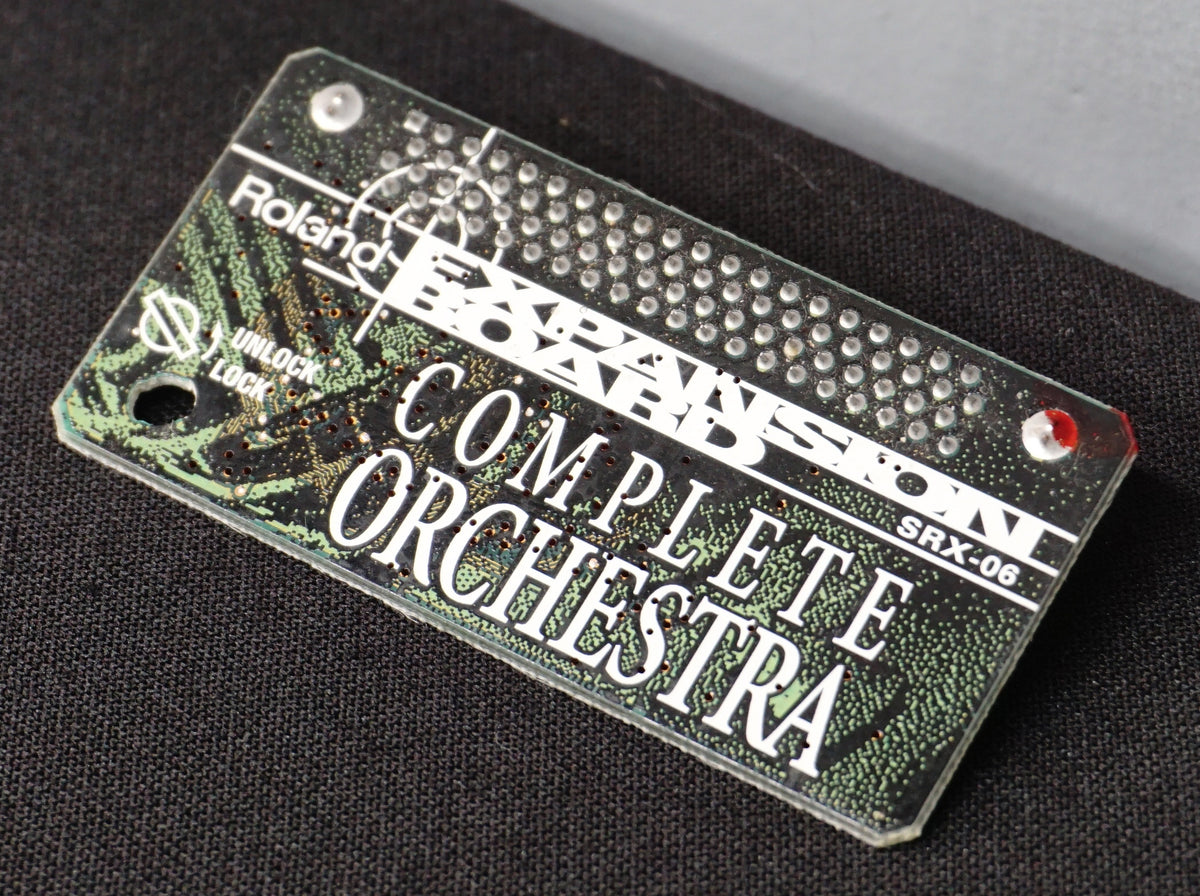 Roland Comple Orchestra SRX-06 Expansion Board MC-909 XV
