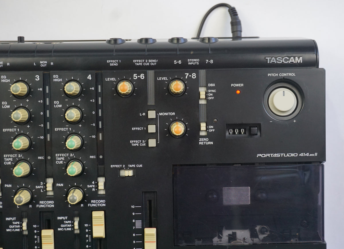 Tascam PORTA STUDIO 414 MKⅡ MTR レコーダー TASCAM Portastudio 414MKII 4-track Cassette Recorder for