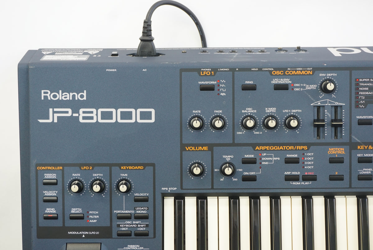 Roland JP-8000 Analogue Modelling Polyphonic Synthesiser - Serviced! - –  LOFI Music
