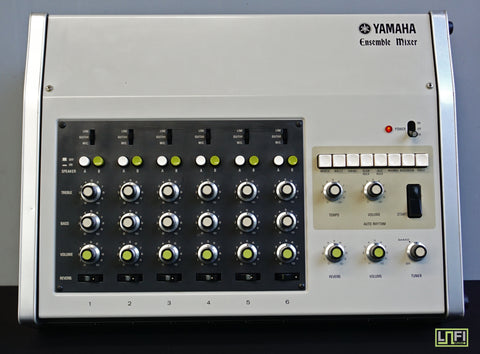 Yamaha EM-90 Vintage Analogue Beatbox Drum Machine Mixer with Spring Reverb 100V