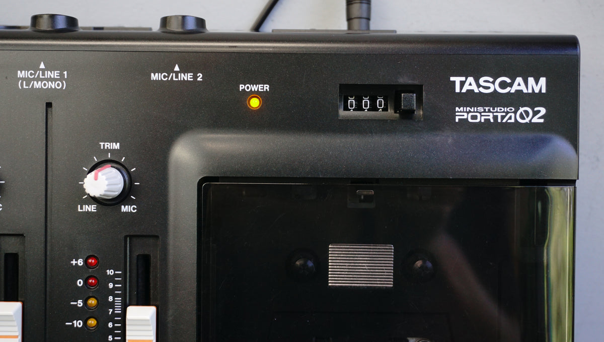 TASCAM PORTA 02 カセットミキサー TASCAM PORTA 02 カセットミキサー Tascam Porta 02 MKII Blue 4