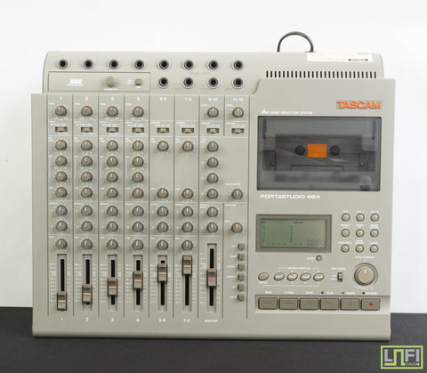 Tascam Portastudio 464 4 Track Multitrack Cassette Tape Recorder Serviced - 240V