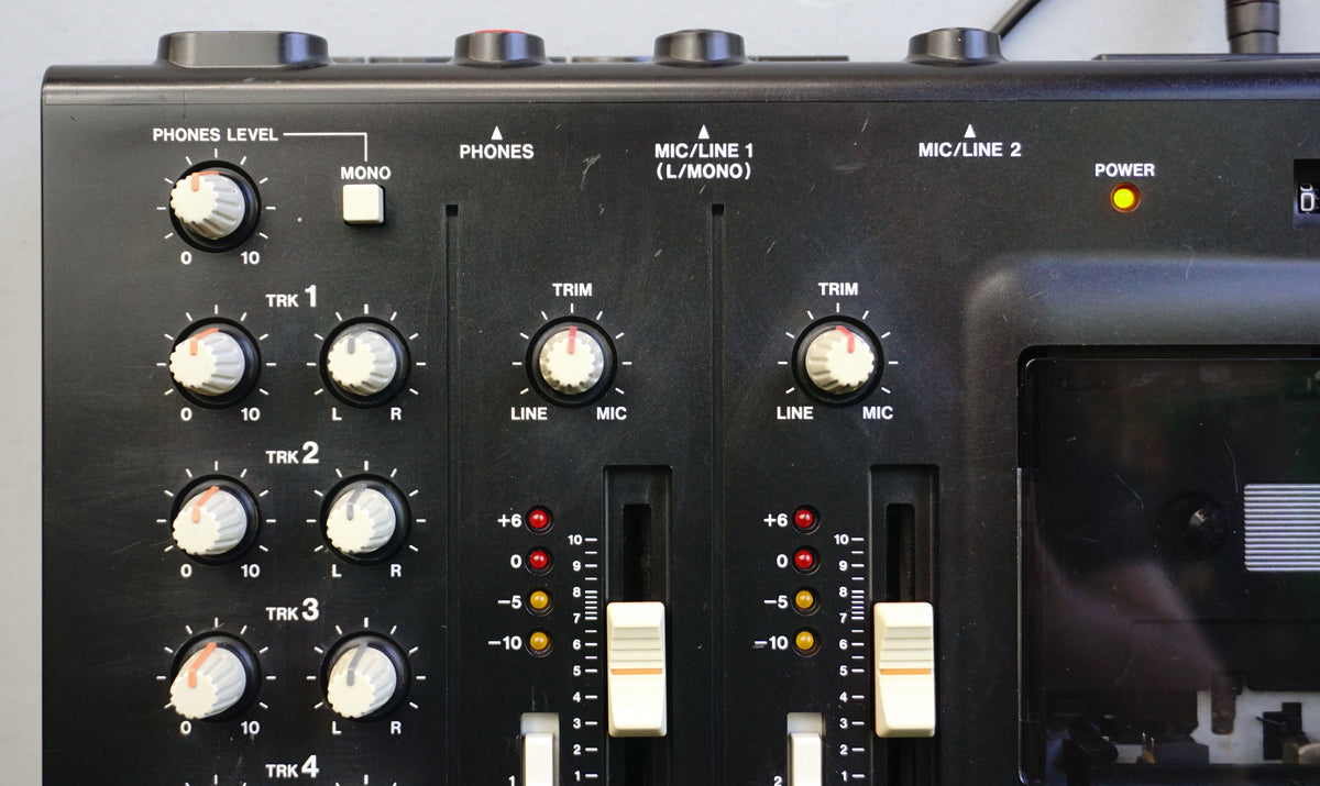 Tascam Porta 02 - 4 Track Analogue Cassette Recorder - Just