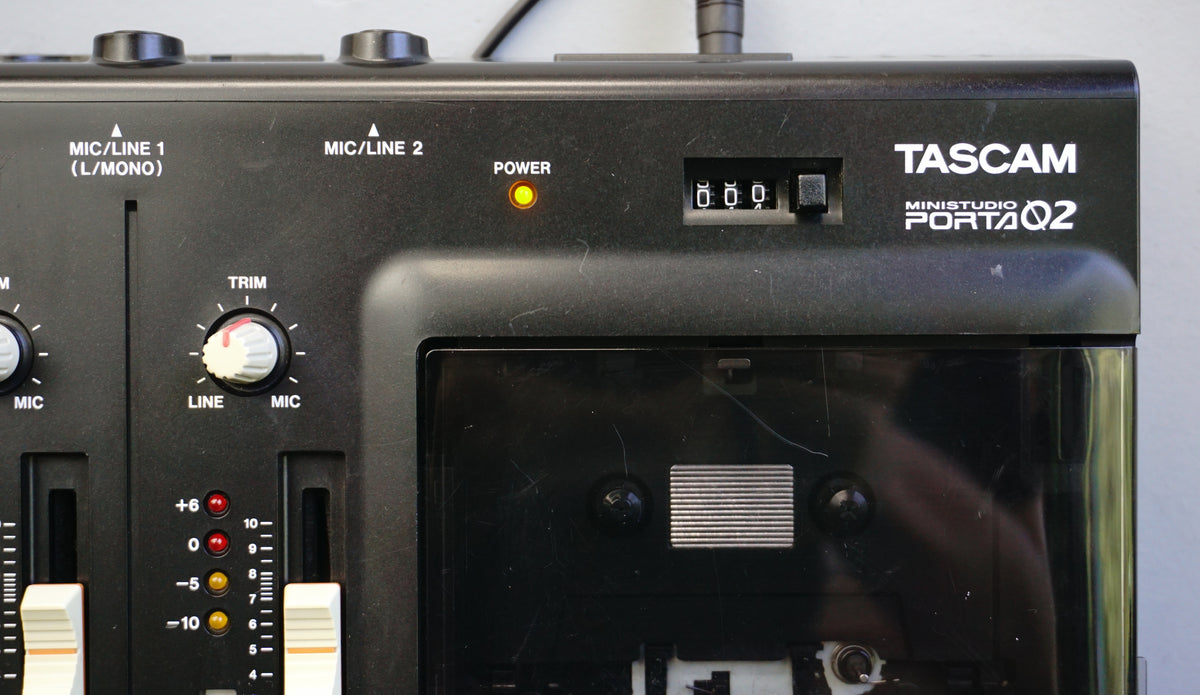 Tascam Porta 02 - 4 Track Analogue Cassette Recorder - Just