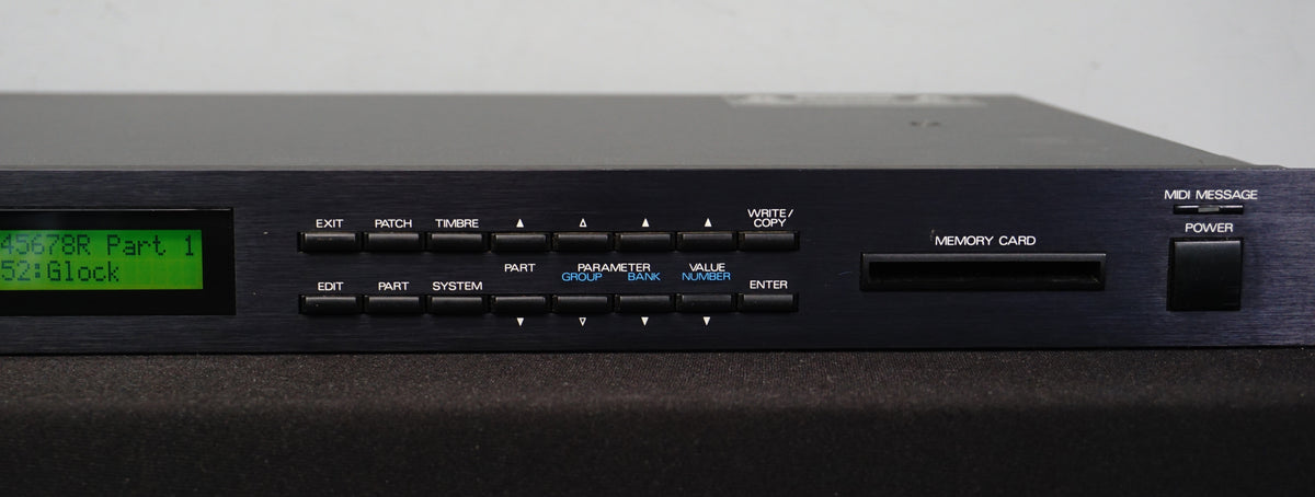 Roland D-110 80's MIDI Multi Timbral Sound Module 1U Rack Synthesiser - 240V