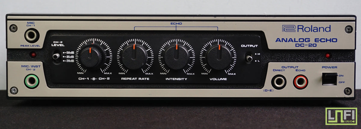 Roland DC-20 Analog Echo 動作確認済み イングウェイ愛用 Roland DC-20 Analog Echo 動作確認済み - メルカリ