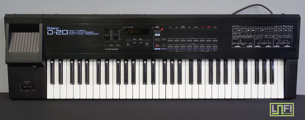 Roland D-20 シンセサイザー 手軽で使いやすいオールインワン・シンセ ローランド(Roland) D