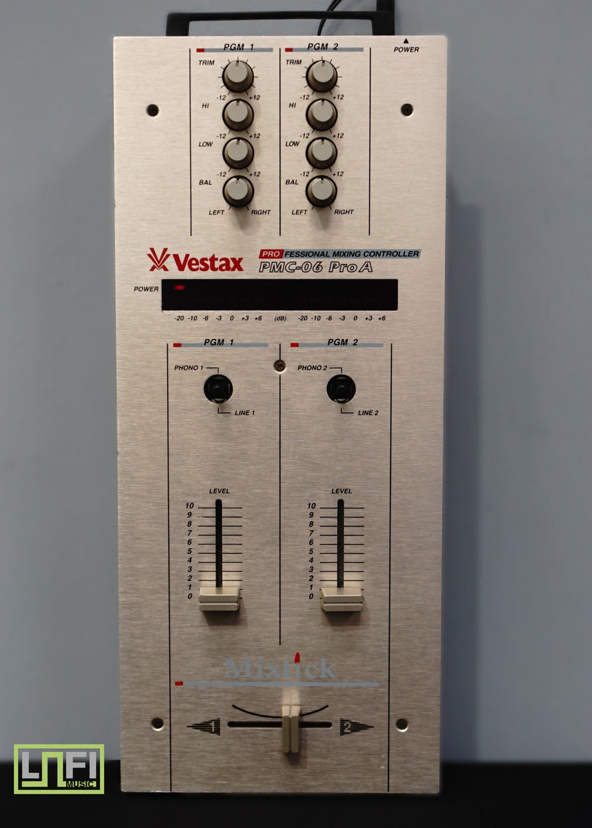 Vestax PMC-06 Pro A ミキサー