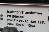 240V - 100V 300W Isolated Step-Down Transformer Use Japanese Gear In Australia