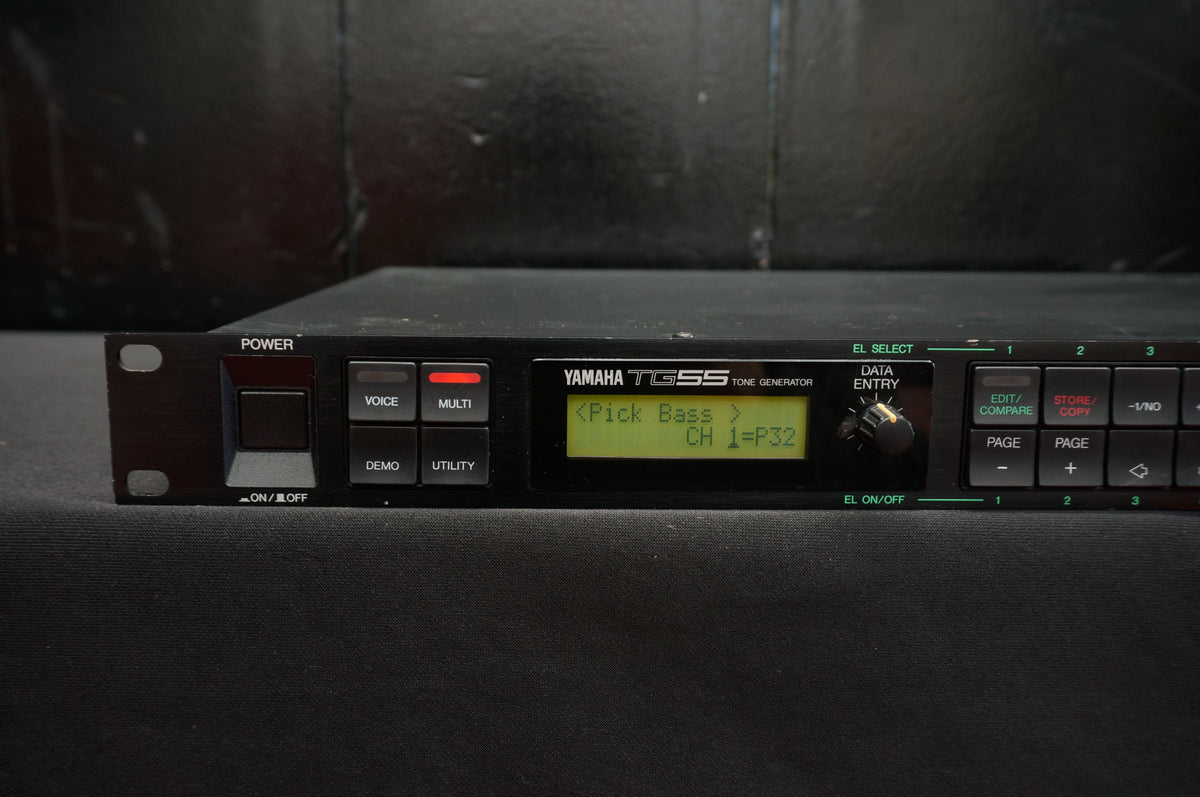 Yamaha TG55 Tone Generator Sample Based Synthesiser 1U Rack