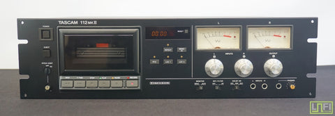 Tascam 112 MKii 90's - 00's Stereo Cassette Recorder 3U Rack - 240V - Serviced! - image 1