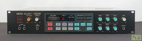 Akai S612 Vintage Rare 80's 12-bit MIDI Lo-Fi 2U Rack Sampler - 100V - image 1