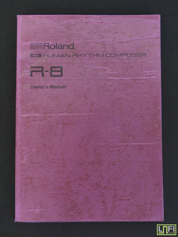 Roland R-8 Human Rhythm Composer - Original User Manual - & Extras! - image 1