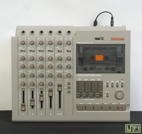 Tascam Portastudio 424 Vintage Multitrack Cassette Tape Recorder Serviced! - image 1