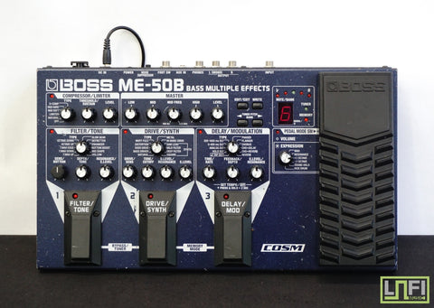 Boss ME-50B Bass Guitar Multiple Effects Pedal Board - image 1