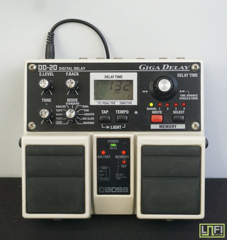 Boss DD-20 Giga Delay Guitar Effects Twin Pedal Digital Delay - image 1