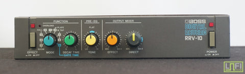 Boss RRV-10 Digital Reverb Vintage Half Rack Effects Unit - image 1