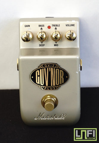 Marshall GV-2 Guv'nor Plus Distortion Electric Guitar Effect Pedal - image 1