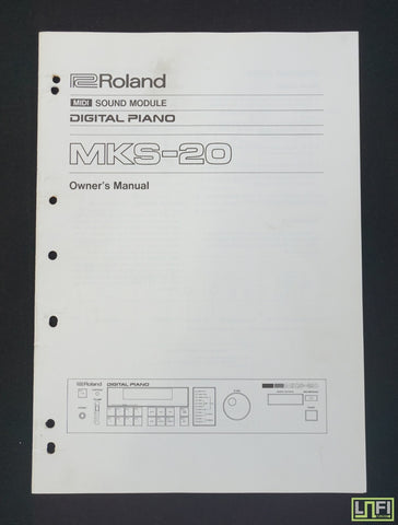 Roland MKS-20 Digital Piano Sound Module Original User Manual - image 1