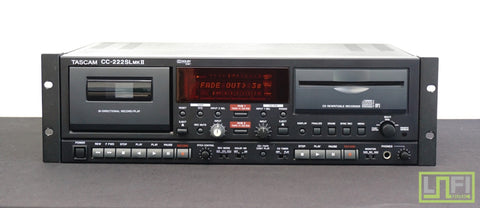 TASCAM CC-222SL MKII Dual CD Recorder / Cassette â Pro Studio Rack Unit - 240V - image 1
