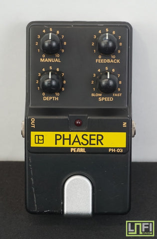 Pearl PH-03 Vintage Analogue Phaser Guitar Effects Pedal Made in Japan - image 1