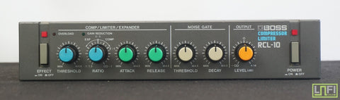 Boss RCL-10 Compressor Limiter 80's Vintage Half Rack Signal Processor  - image 1
