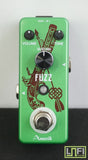 Amuzik G-Fuzz LEF-300 Mini Green Fuzz Guitar Effects Pedal - image 1