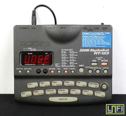 Zoom RhythmTrack RT-123 90's Small Drum & Bass Rhythm Machine - image 1