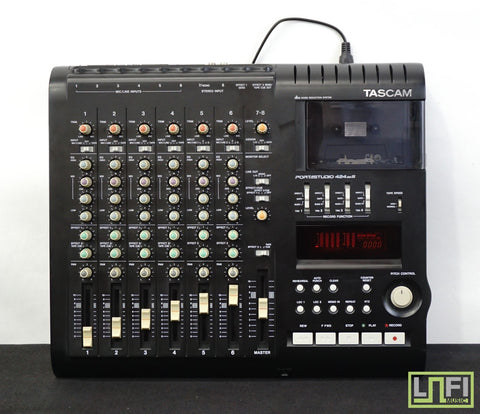 Tascam Portastudio 424 MKIII 4 Track Cassette Tape Recorder Multitrack Mixer - image 1