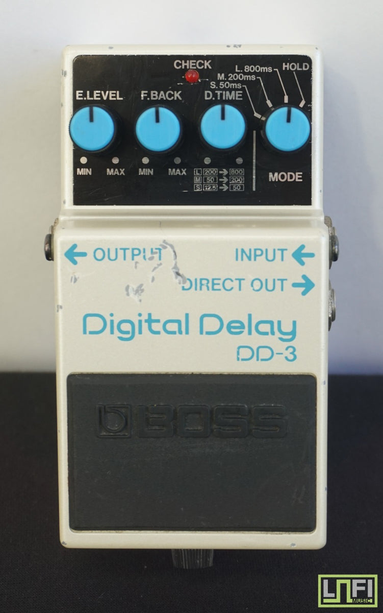 Boss DD-3 90's Digital Delay Guitar Effects Pedal - Pink Label
