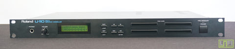 Roland U-110 80's MIDI Multi Timbral Sound Module 1U Rack Synthesiser - 100V - image 1