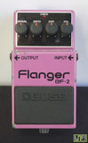Boss BF-2 Flanger - 1983 Vintage Purple Guitar Effects Pedal - MIJ - image 1