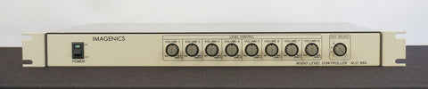 Imagenics ALC-88A 8 Channel Audio Level Controller Mixer 1U Rack - 100V - image 1