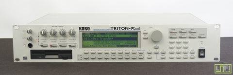 Korg Triton 2U Rack Mount Polyphonic Sound Module Synthesiser Sampler - 100V - image 1