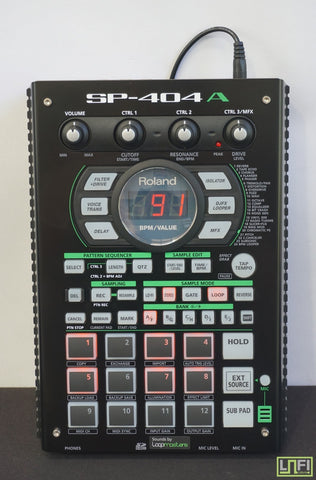 Roland SP-404A Linear Wave Sampler Black Production Sampler / Drum Machine - image 1