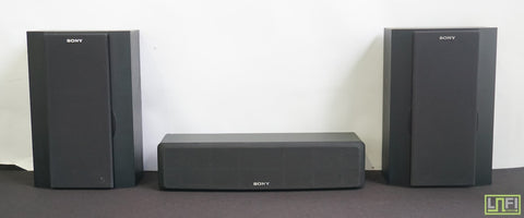 Sony SS-SRX7S Surround Speaker Pair & SS-CN35 Centre Speaker - image 1