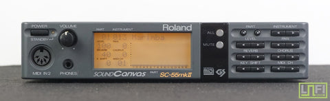 Roland SC-55mkII 1/2 U MIDI Sound Module - image 1