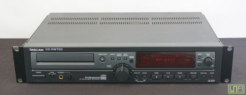 Tascam CD-RW750 Professional Rackmount CD-R CD-RW Recorder Player - image 1
