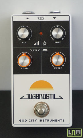 Jugendstil Fuzz Distortion Metal Guitar Effects Pedal - God City Instruments - image 1
