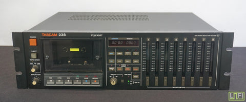 Tascam Syncaset 238 80's 8 Track Rack Multitrack Cassette Tape Recorder - 100V - image 1