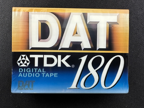 TDK DA-R180 - 180 Min DAT Digital Recording Tape - NOS - image 1
