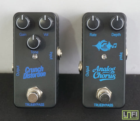 Analogue Chorus & Crunch Distortion Electric Guitar Pedals - image 1