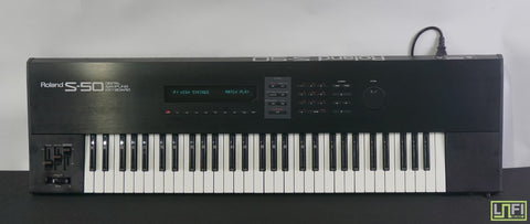 Roland S-50 Vintage 80's 61-Key Digital Sampling Keyboard W/ Gotek! - 240V - image 1