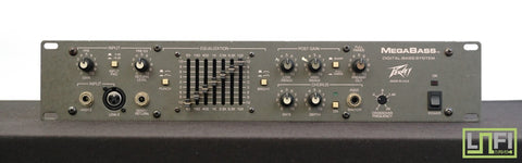 Peavey MEGABASS Digital Bass System 80s Solid Sate Bi-Amped Bass Amp Head - 120V - image 1
