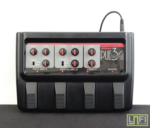 Maxon PUE3G Vintage 80's Guitar Multi-Effects Pedal - Made In Japan - image 1