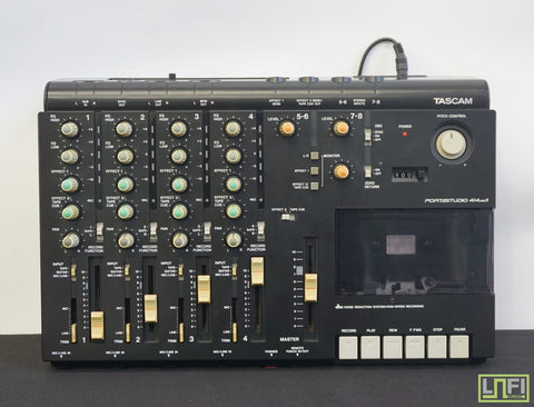 Tascam Portastudio 414 MKII 4 Track Multitrack Cassette Recorder  Pro Serviced! - image 1